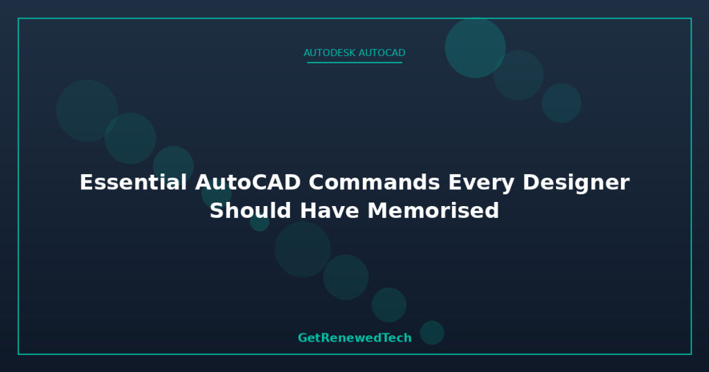 Cad All Command Essential AutoCAD Commands Guide